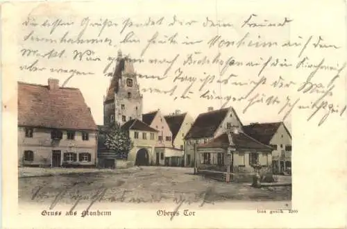 Gruss aus Monheim - Oberes Tor -742592