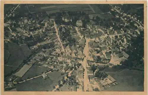 Wertingen i. Schwaben - Flugzeugaufnahme -742548