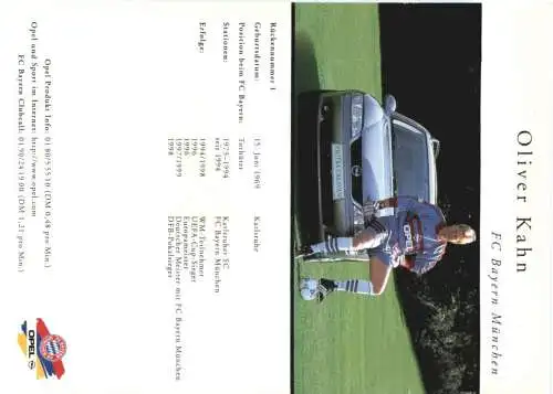 FC Bayern München - Olliver Kahn mit Autogramm -742706
