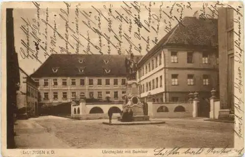 Dillingen a. Donau - Ulrichsplatz mit Seminar -742518