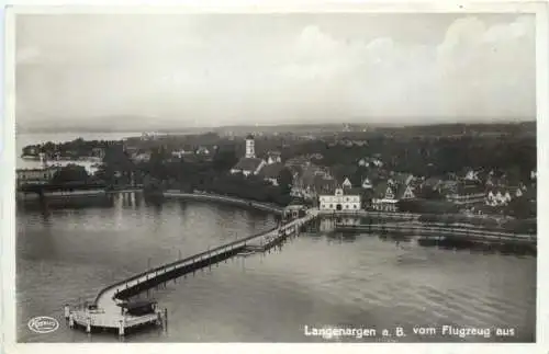 Langenargen vom Flugzeug aus -742598