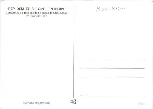 MAximumkarte Sao Tome - Robert Koch -742802