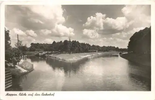 Meppen - Blick auf den Bahnhof -742862