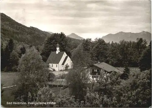 Bad Heilbrunn - Evangelische Kirche -742986