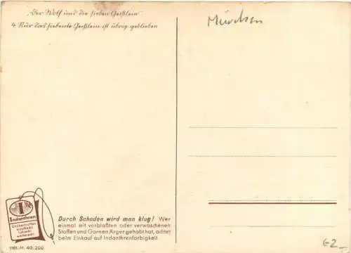 Märchen - Der Wolf und die sieben Geislein -743126