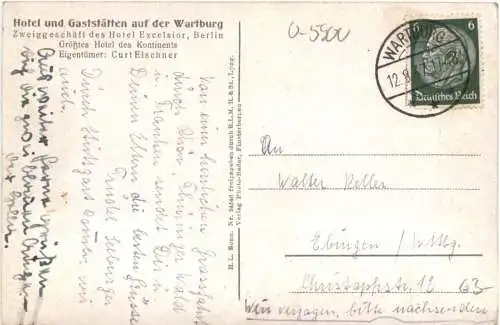 Eisenach - Die Wartburg -743152
