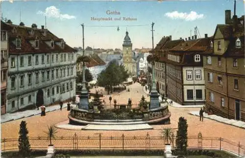 Gotha - Hauptmarkt -743230