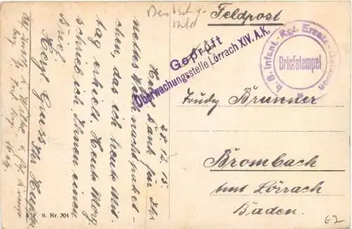 Kronprinz - Feldpost -743324