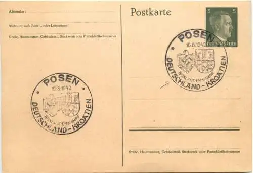 Posen - Ganzsache -743372