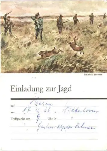 Einladung zur Jagd -743524