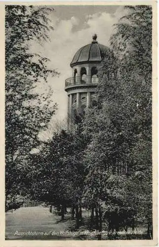 Dresden - Aussichtsturm auf dem Wolfshügel -743558