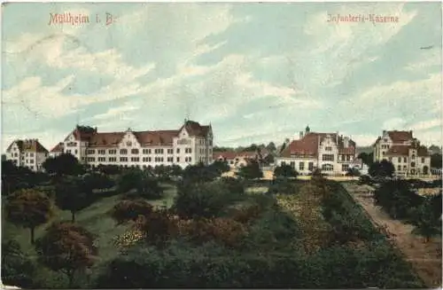 Müllheim in Baden - Infanterie Kaserne -743728