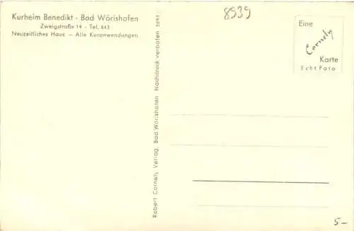 Bad Wörishofen - Kurheim Benedikt -743764