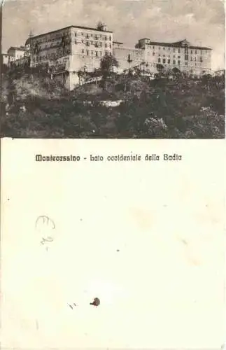 Montecassino - Lato occidentale della Badia -743836
