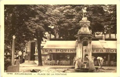 Aix les Bains - Place de la Fontaine -743830
