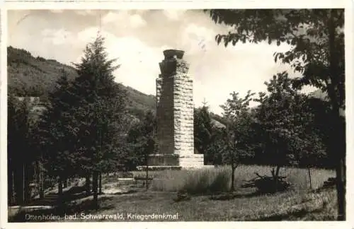 Ottenhöfen - Krigerdenkmal -743904