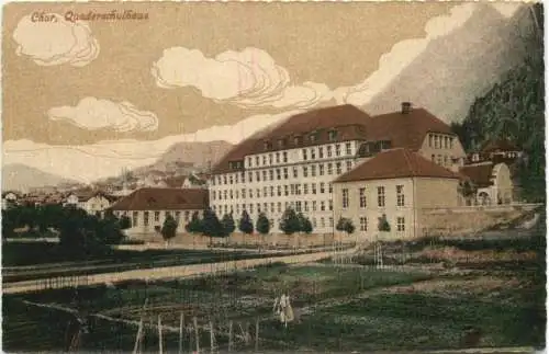 Chur - Quaderschulhaus -743860