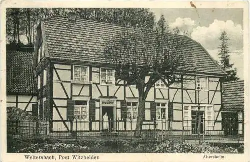Weltersbach - Post Witzhelden - Altersheim -743938