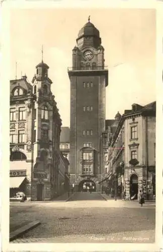 Plauen i. V. - Rathausturm -744022