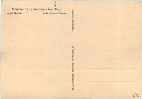 München - Haus der Deutschen Kunst - Josef Thorak -743970