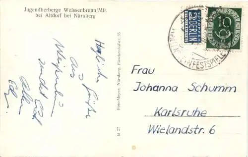 Weissenbrunn - Jugenherberge bei Altdorf bei Nürnberg -743972