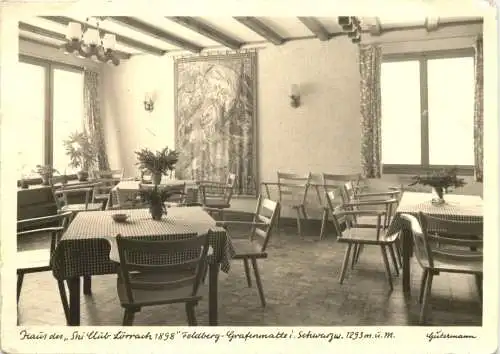 Feldberg Grafenmatte im Schwarzwald - Ski Club Lörrach 1898 -744130