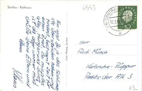 Sontra - Rathaus -744290