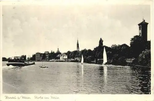 Hanau am Main - Partie am Main -744426