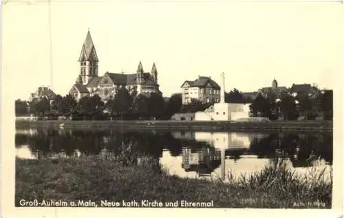 Großauheim - Hanau - Neue kath. Kirche -744380