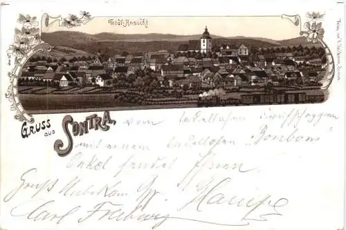 Gruss aus Sontra - Litho -744298