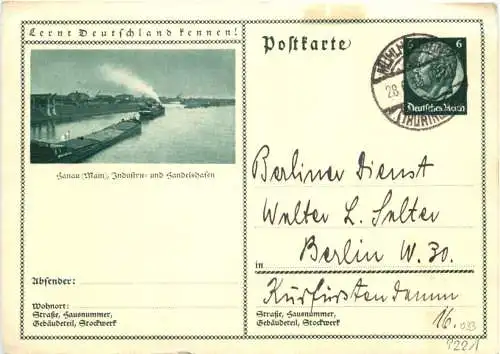 Hanau am Main - Industrie und Handelshafen - Ganzache -744334