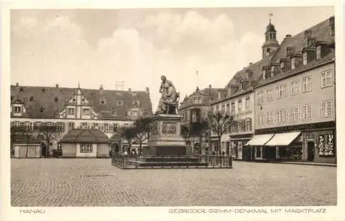 Hanau am Main - Gebrüder Grimm Denkmal -744622