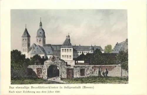 Seligenstadt - ehemaliges Benediktinerkloster -744646