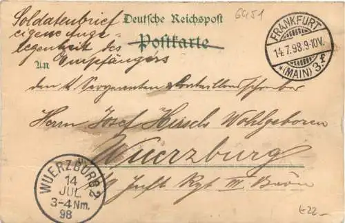 Gruß aus Marköbel - Litho - Hammersbach -744738