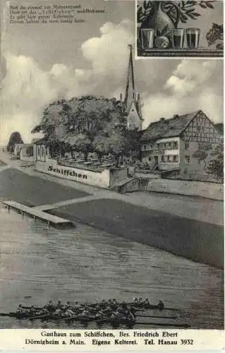 Dörnigheim am Main - Gasthaus Zum Schiffchen -744818