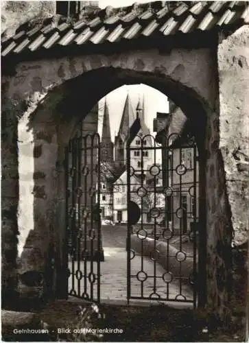 Gelnhausen - Blick auf die Marienkirche -745070