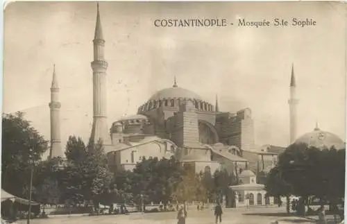 Constantinople - Mosquee Ste Sophie -745626