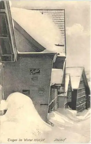 Trogen im Winter 1906/07 - Oberdorf -745716