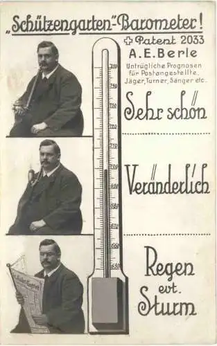 Humor - Schützenkarten Barometer -745688