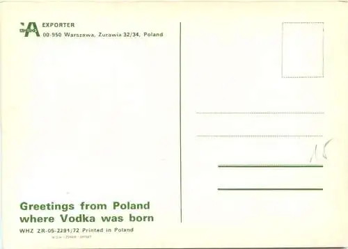 Werbung Krakus Vodka -745810