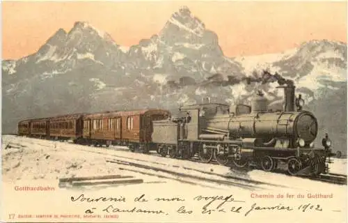 Gotthardbahn - Chemin de fer du Gotthard -745954