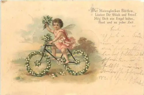 Kind auf Fahrrad -745884