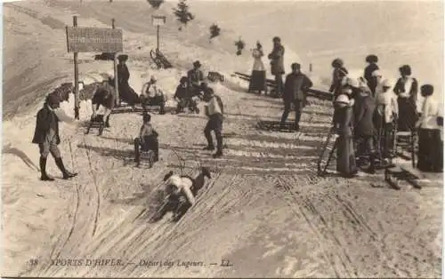 Sports d Hiver - Depart des Lugeurs -746196