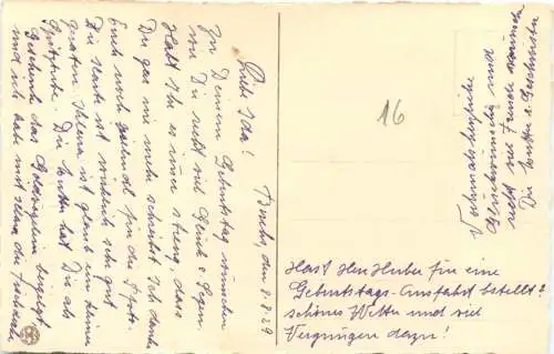 Geburtstag - Kind mit Blumen -746170