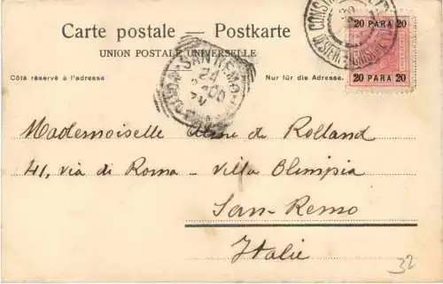 Constantinople - Quartier turc -746452