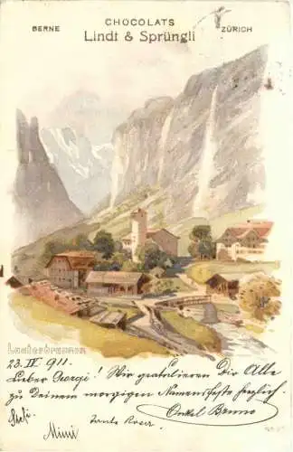 Lauterbrunnen - Litho - Lindt & Sprüngli -746396