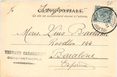 Constantinople - Une rue a Scutari -746492