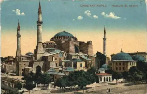 Constantinople - Mosquee St. Sophie -746450