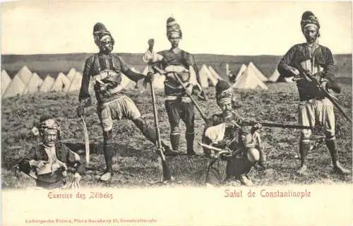 Salut de Constaninople - Excercice des Zeibeks -746676