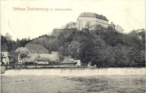 Schloss Sachsenburg im Zschopautale - Frankenberg -746754